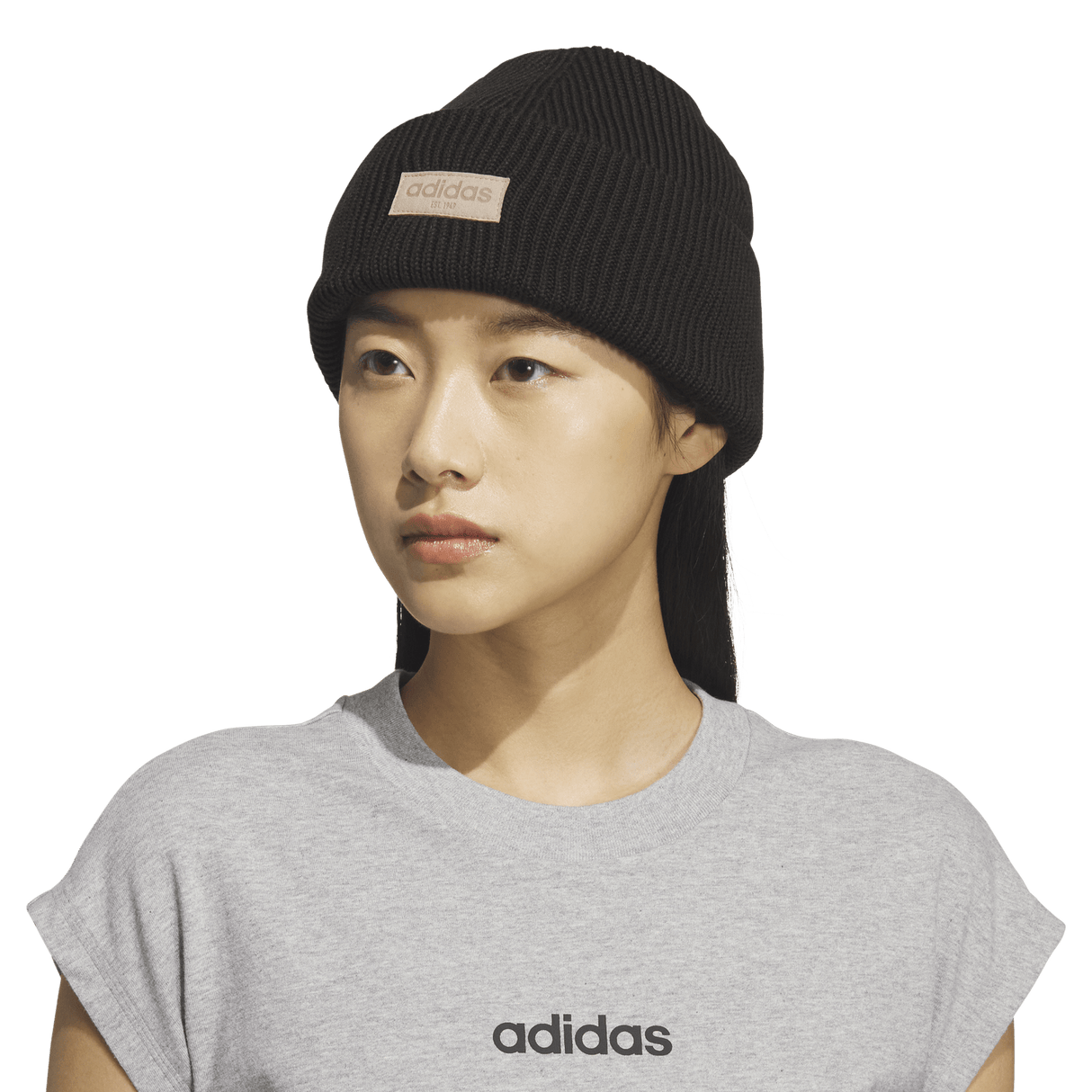 adidas Women's Premium Cuff Fold Beanie Unisex Accessories Hats & Caps