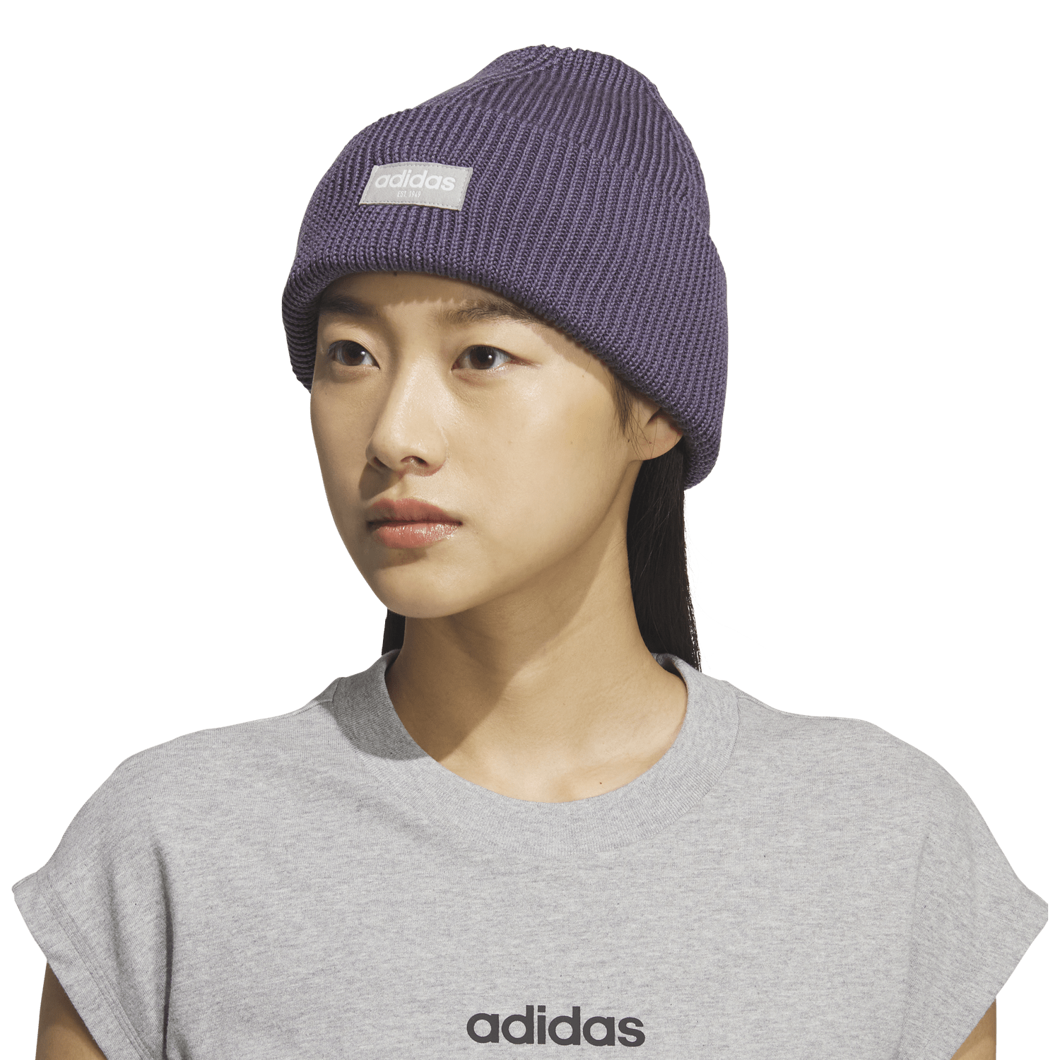 adidas Women's Premium Cuff Fold Beanie Unisex Accessories Hats & Caps