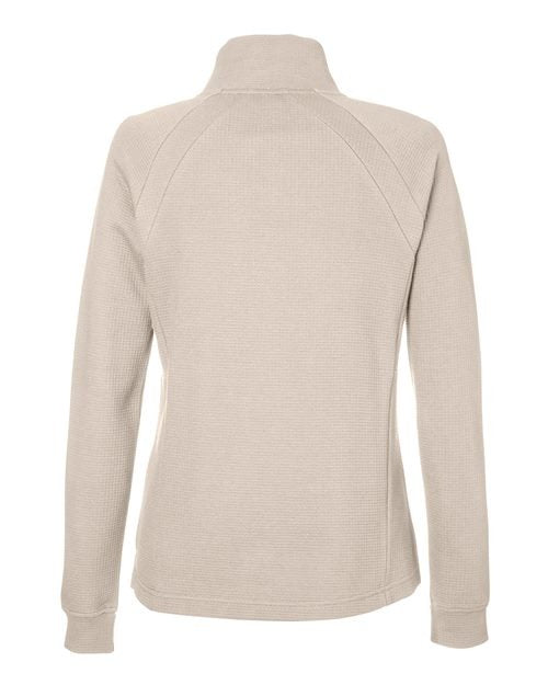 North End Women's Rhythm Waffle Cross-Neck Pullover-2