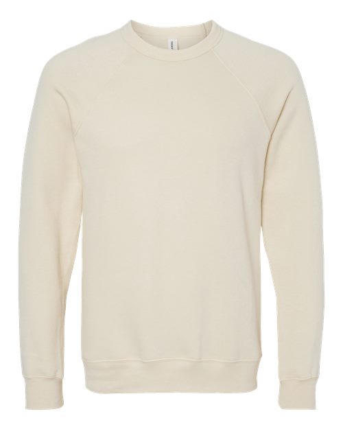 Bella + Canvas Men's Sponge Fleece Raglan Sweatshirt Mens Apparel Sweatshirts & Fleece