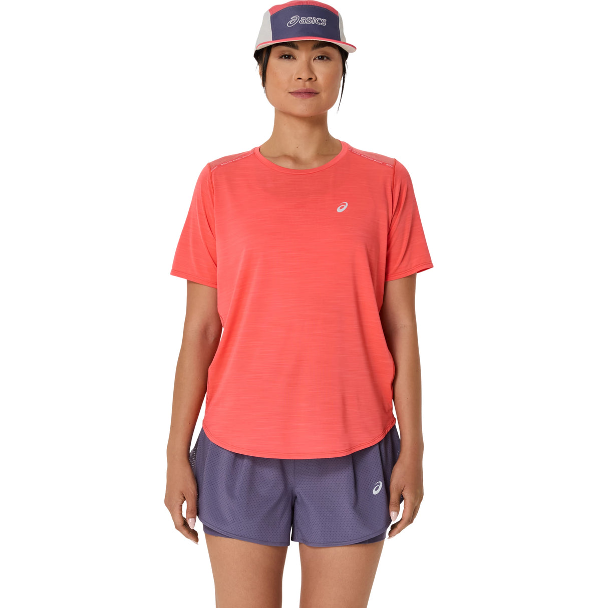 Asics Women's Road Short Sleeve Top-1