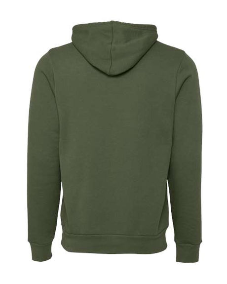 BELLA + CANVAS Sponge Fleece Hoodie Mens Apparel Sweatshirts & Fleece