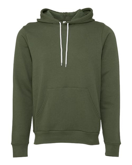 BELLA + CANVAS Sponge Fleece Hoodie Mens Apparel Sweatshirts & Fleece