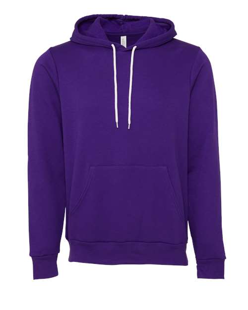 BELLA + CANVAS Sponge Fleece Hoodie Mens Apparel Sweatshirts & Fleece