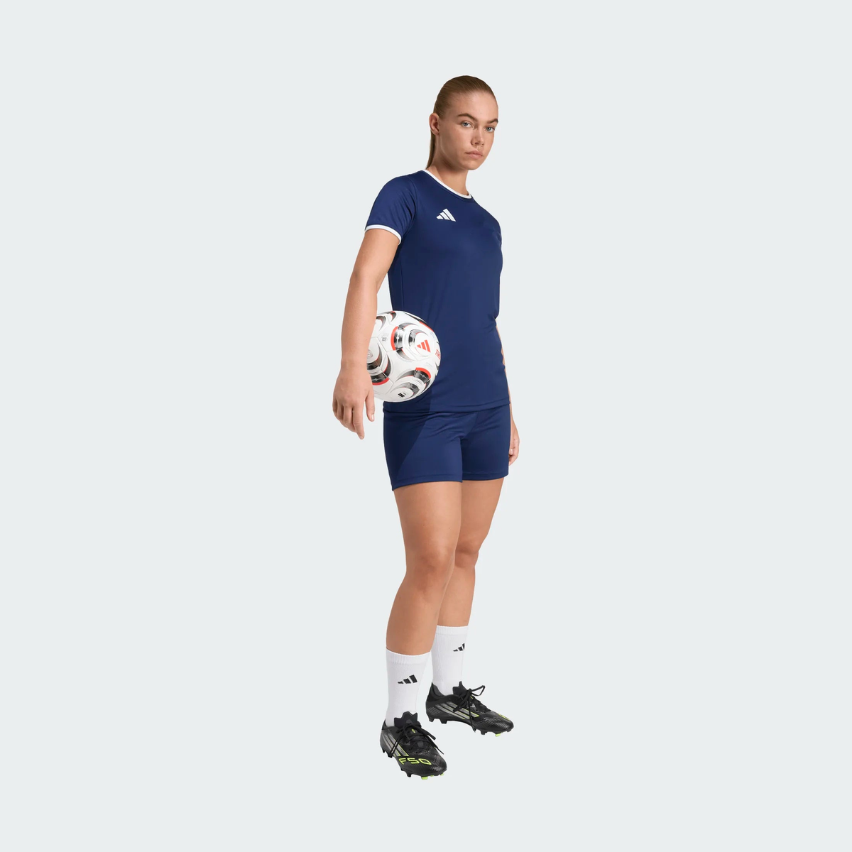 adidas Women's Entrada26 Short Length Soccer Shorts-3