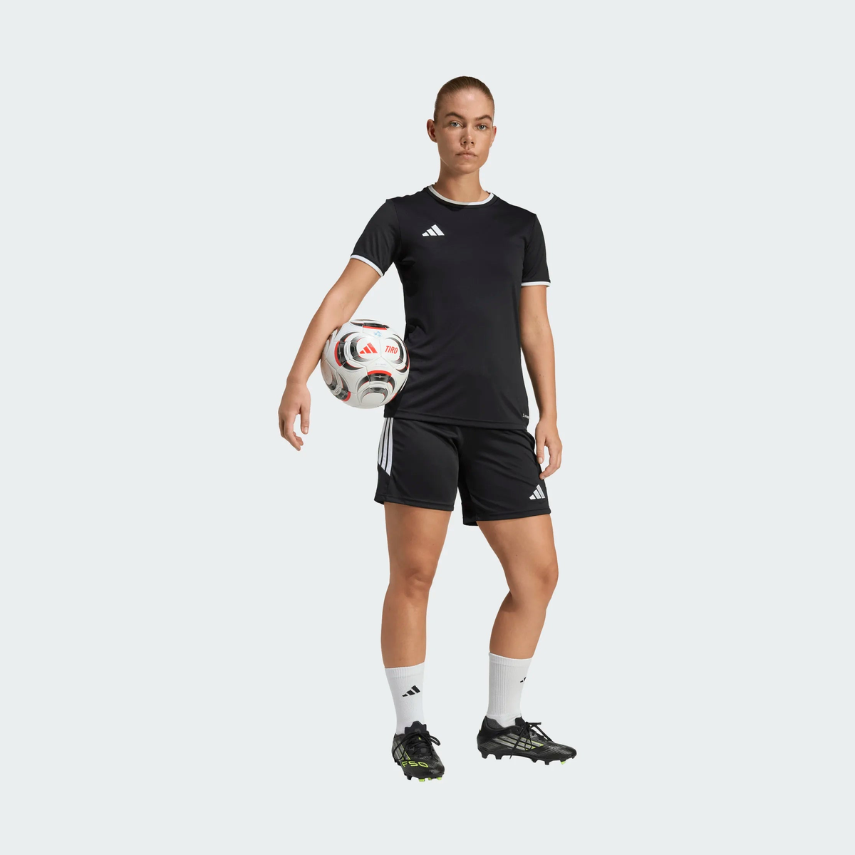 adidas Women's Entrada26 Short Length Soccer Shorts-3