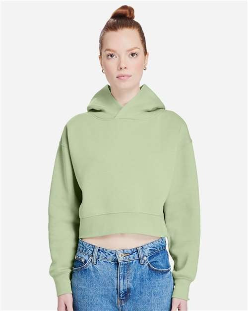 Lane Seven Women's Relaxed Cropped Hoodie Sweatshirt-3
