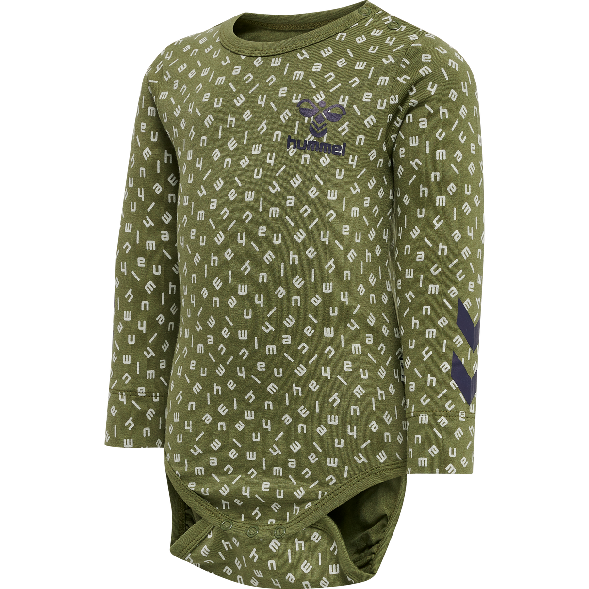 Hummel Infant and Toddler Connor Long Sleeve Bodysuit 214093-1