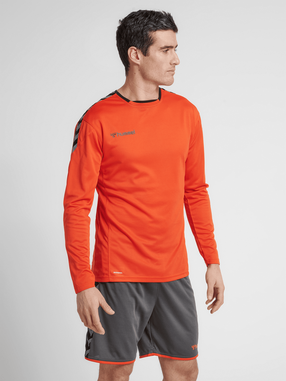 Hummel Men's Authentic Long Sleeve Soccer Poly Jersey 204922-2
