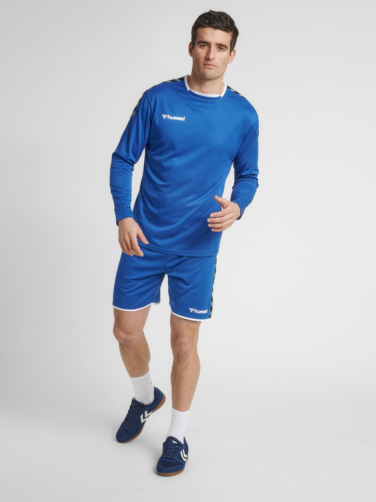 Hummel Men's Authentic Long Sleeve Soccer Poly Jersey 204922-3