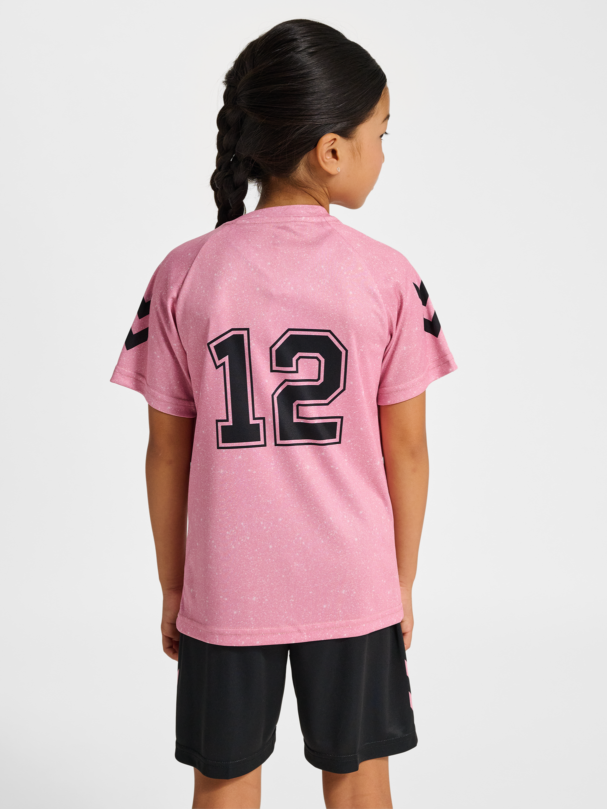 Hummel Youth Shimmer Short Sleeve Jersey T-Shirt 228564-5
