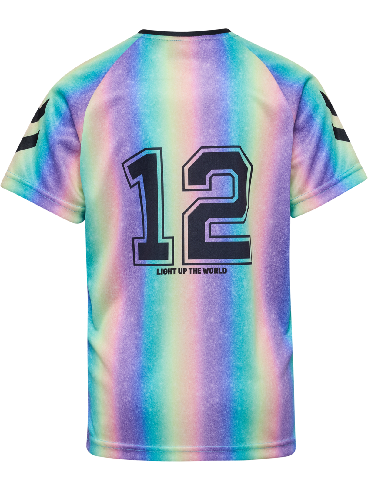 Hummel Youth Shimmer Short Sleeve Jersey T-Shirt 228564-2