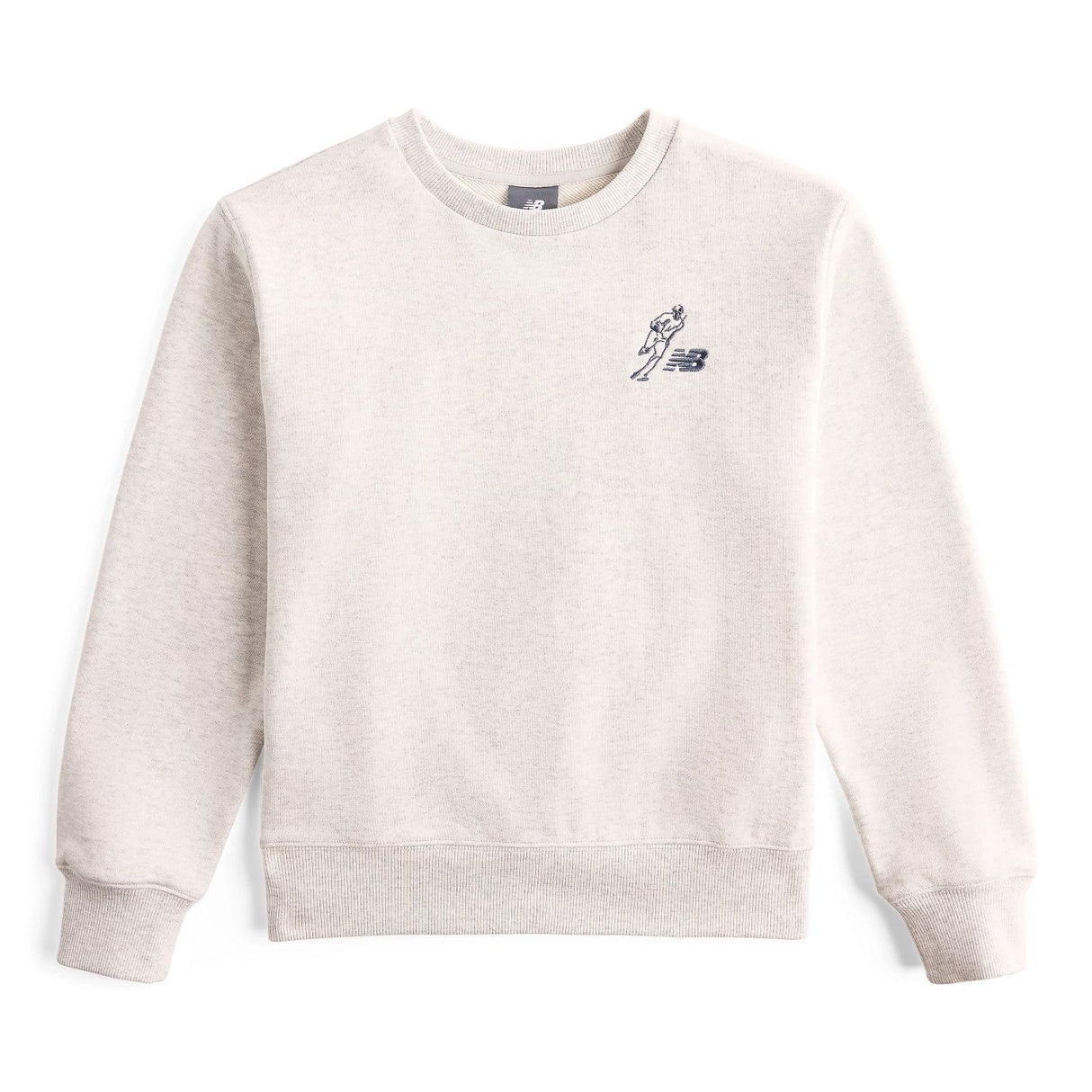 New Balance Boys' Shohei Logo French Terry Crewneck-1