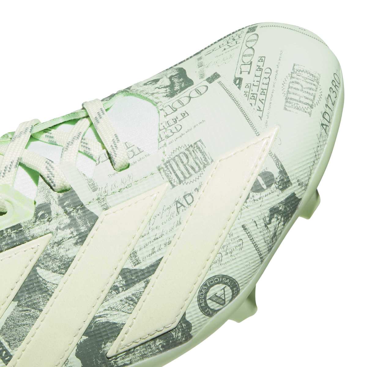 2/1 adidas Men's Adizero Electric II Currency Neutral Football Cleats-9