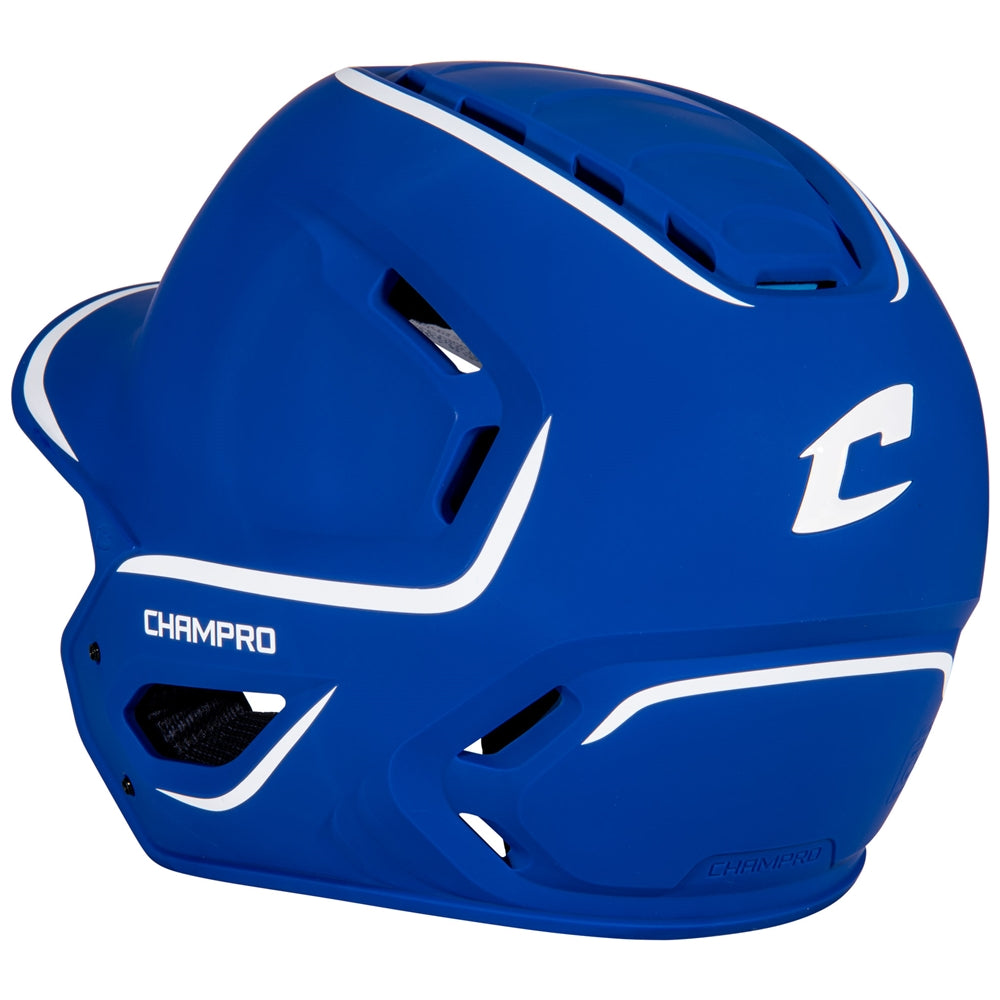 Champro HXE Two-Tone Matte Baseball Batting Helmet-2