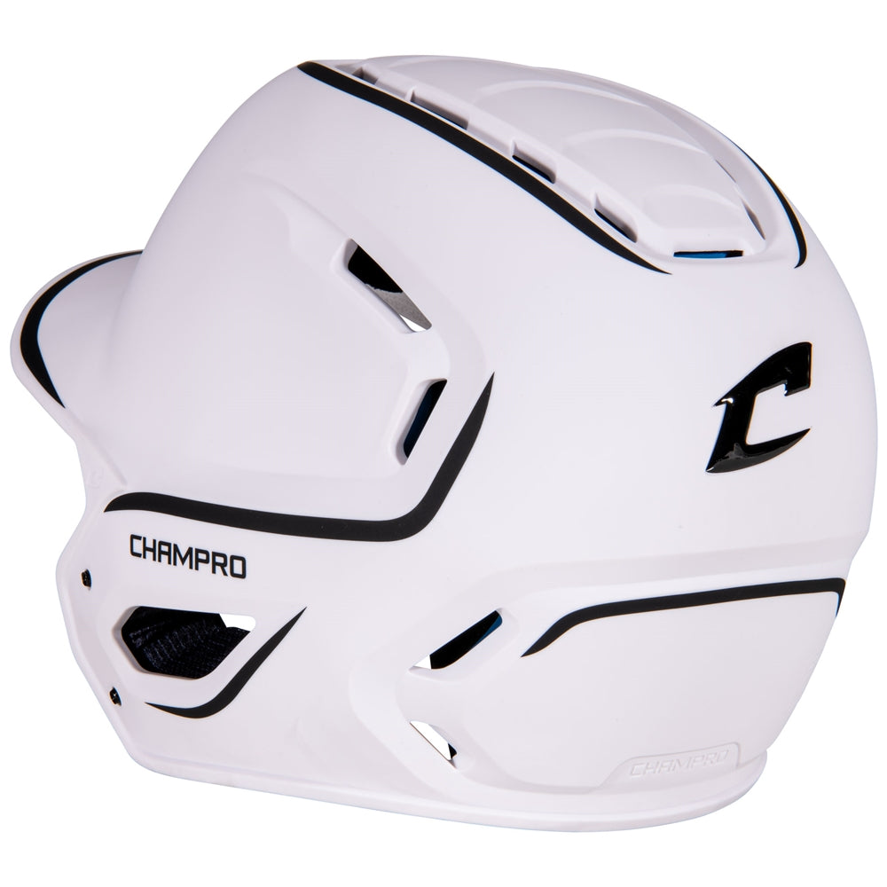 Champro HXE Two-Tone Matte Baseball Batting Helmet-2