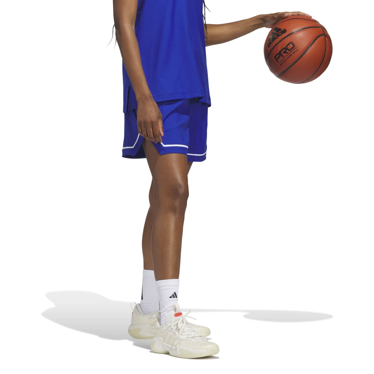 adidas Women's Game Elite Basketball Shorts-5