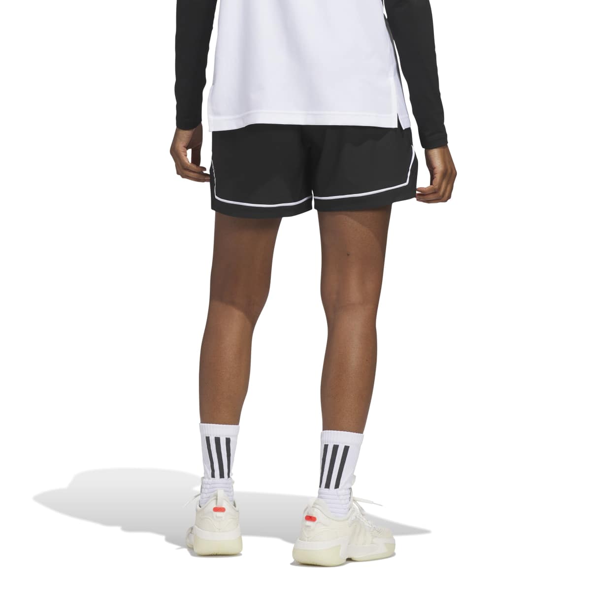 adidas Women's Game Elite Basketball Shorts-4