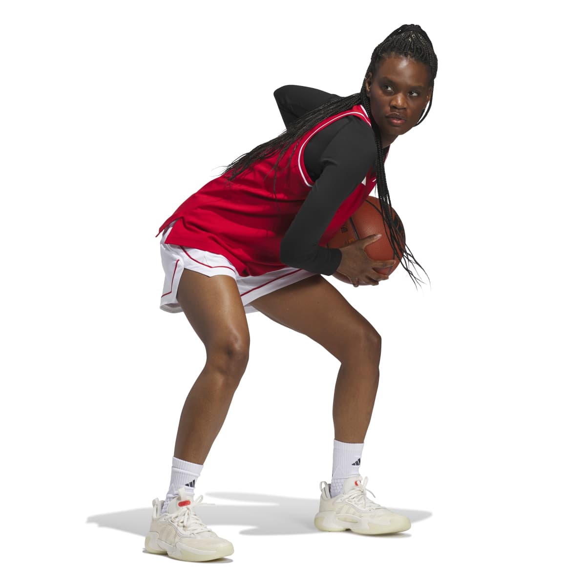 adidas Women's Game Elite Basketball Shorts-5