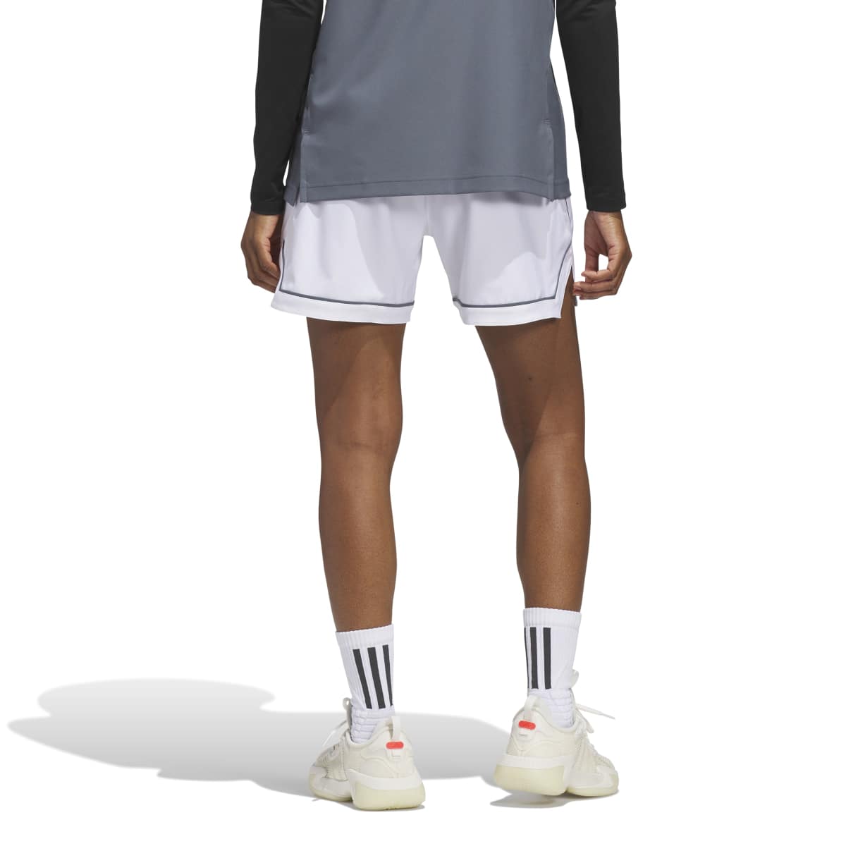adidas Women's Game Elite Basketball Shorts-4