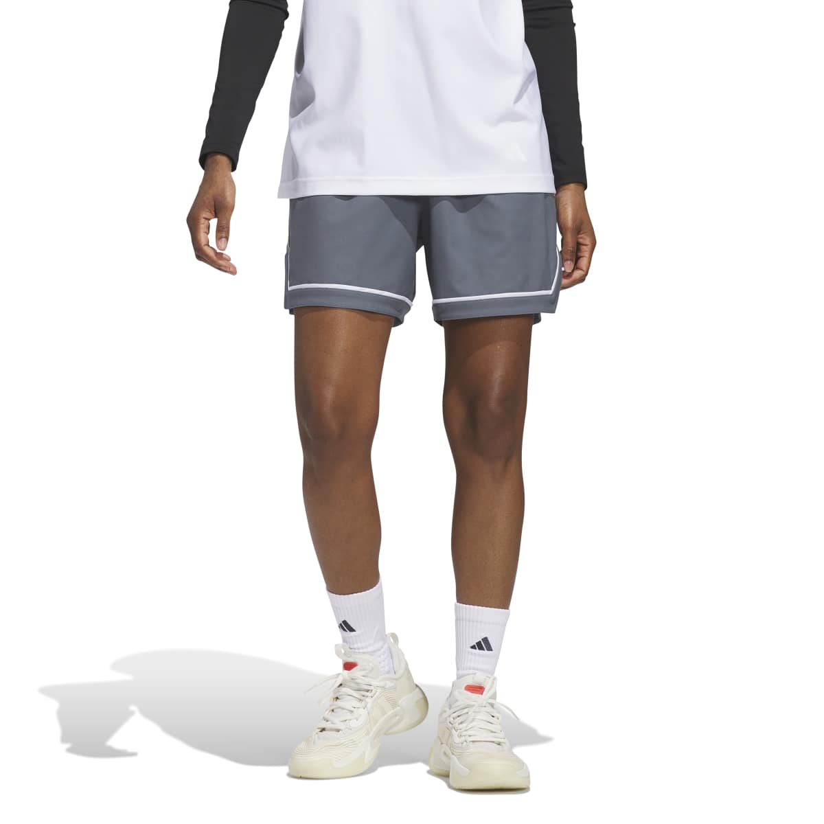 adidas Women's Game Elite Basketball Shorts-3