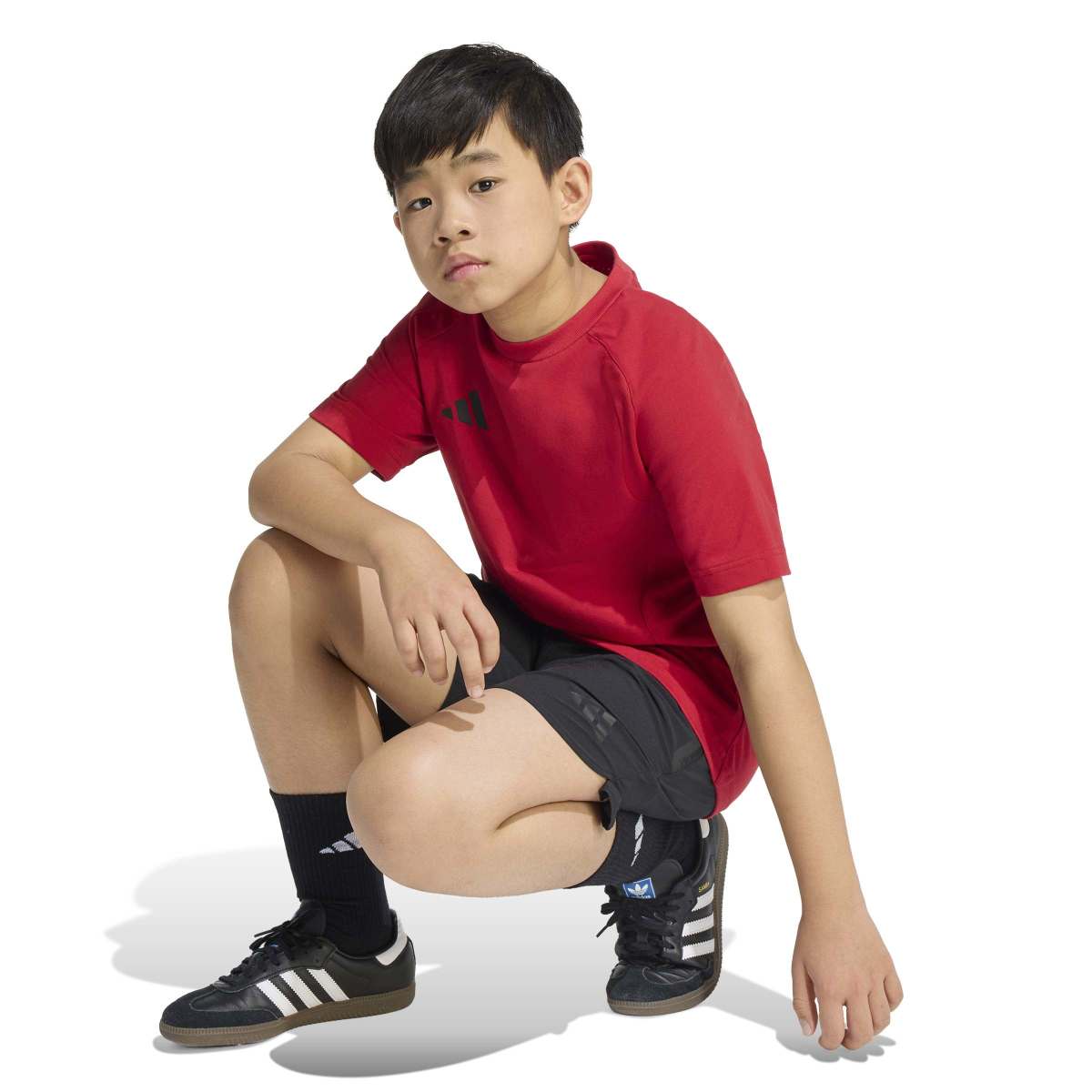 adidas Youth Tiro Travel Tee-5