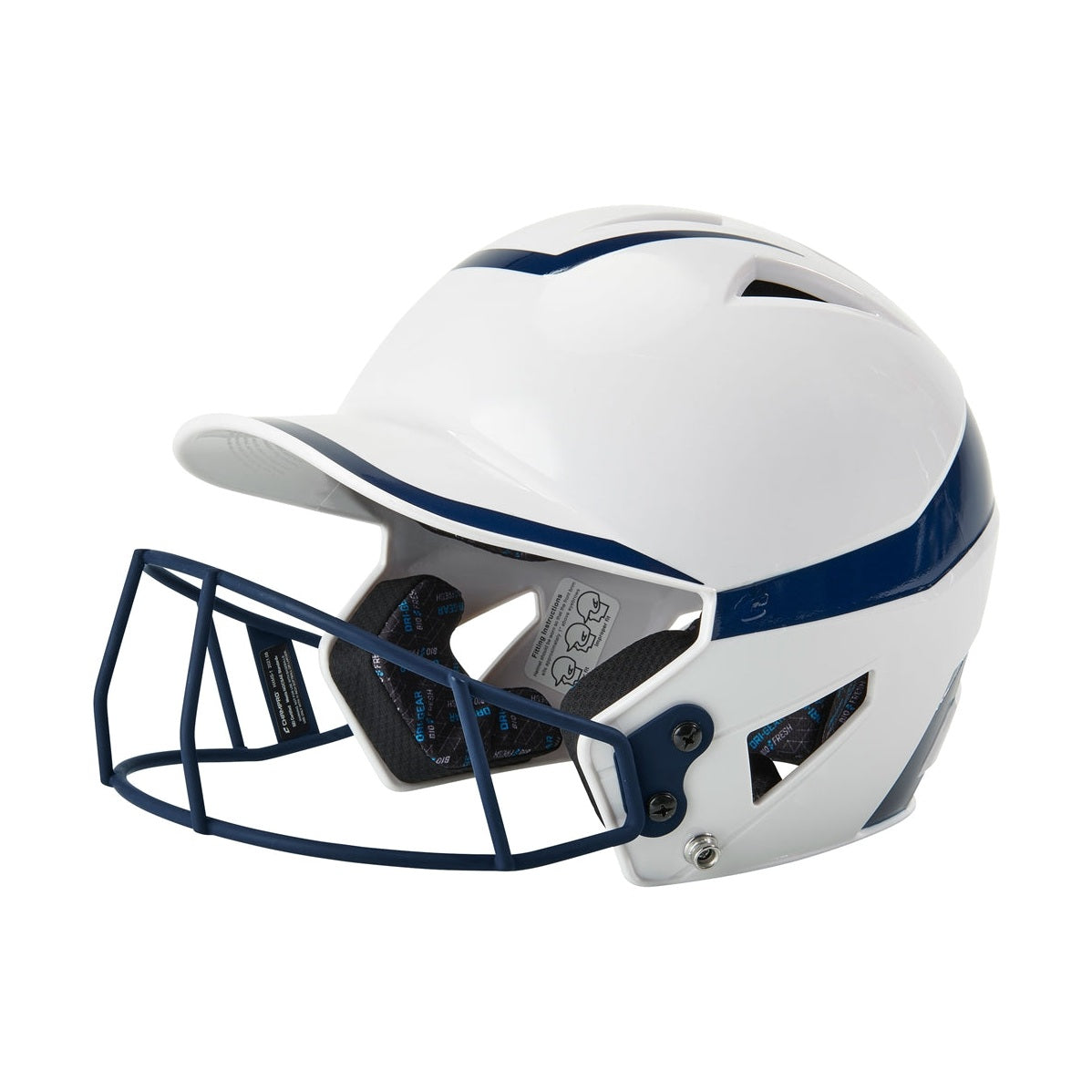 Champro HX Rise Pro Batting Helmet with Facemask-1