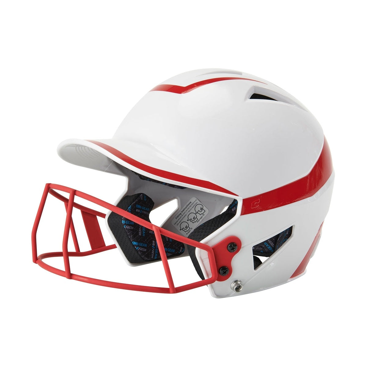 Champro HX Rise Pro Batting Helmet with Facemask-1