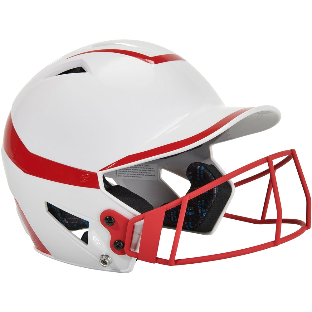 Champro HX Rise Pro Batting Helmet with Facemask-2