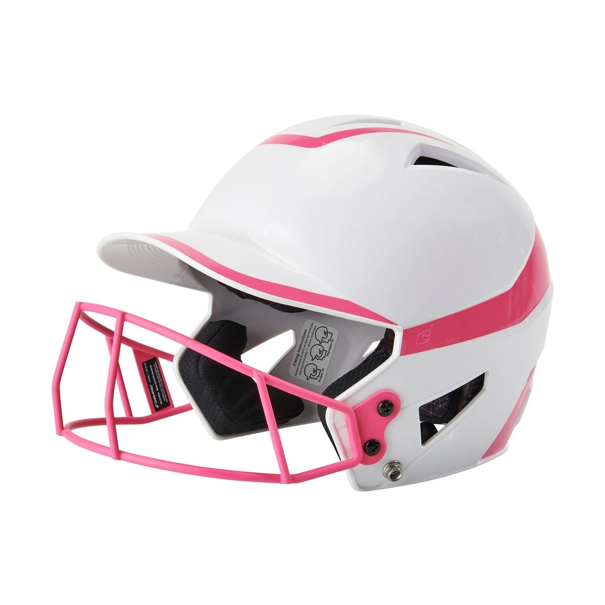 Champro HX Rise Pro Batting Helmet with Facemask-1
