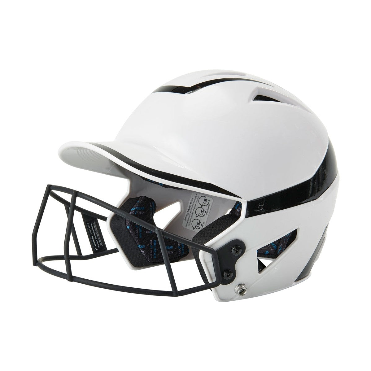 Champro HX Rise Pro Batting Helmet with Facemask-1
