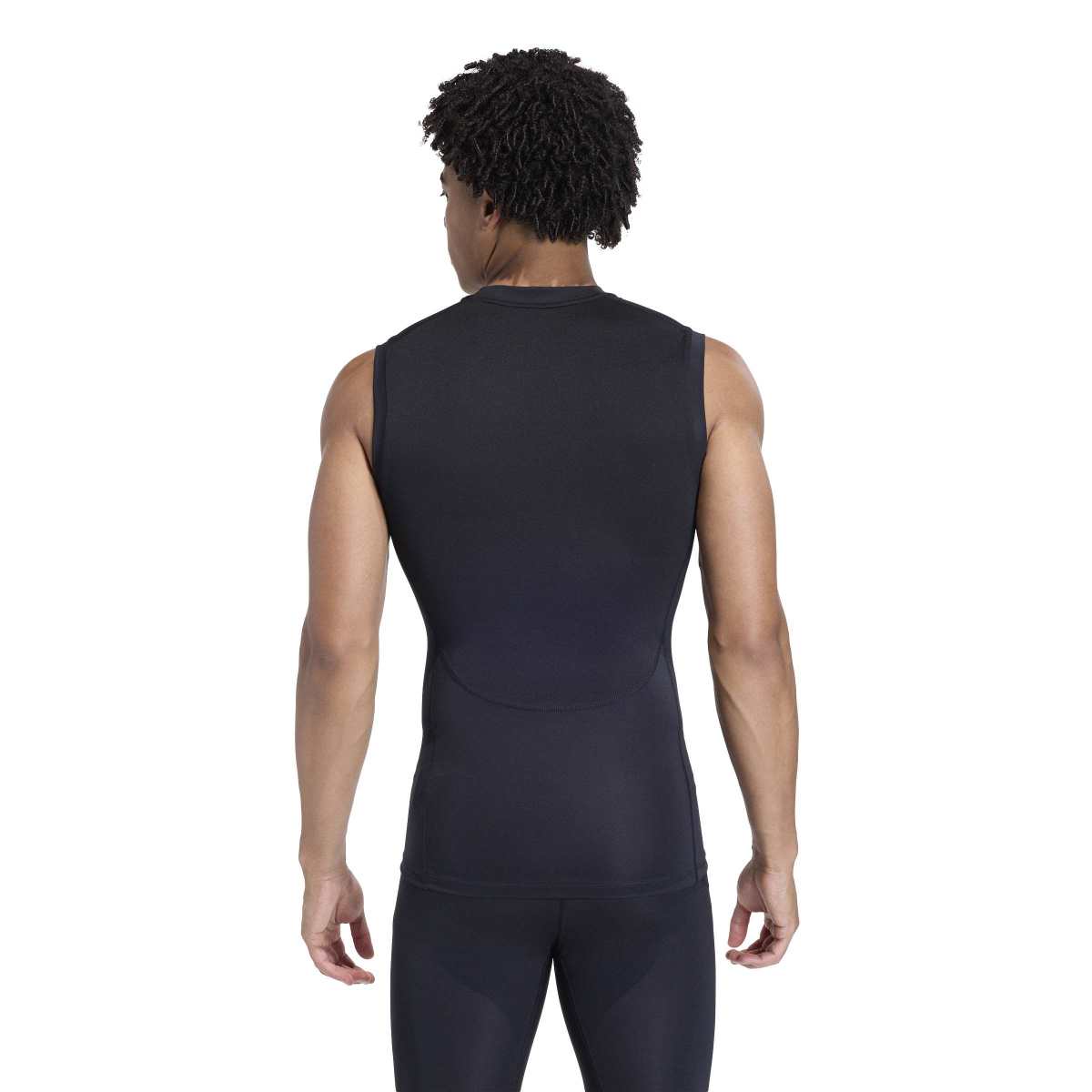 adidas Men's Techfit Sleeveless Tee (Tall)-5