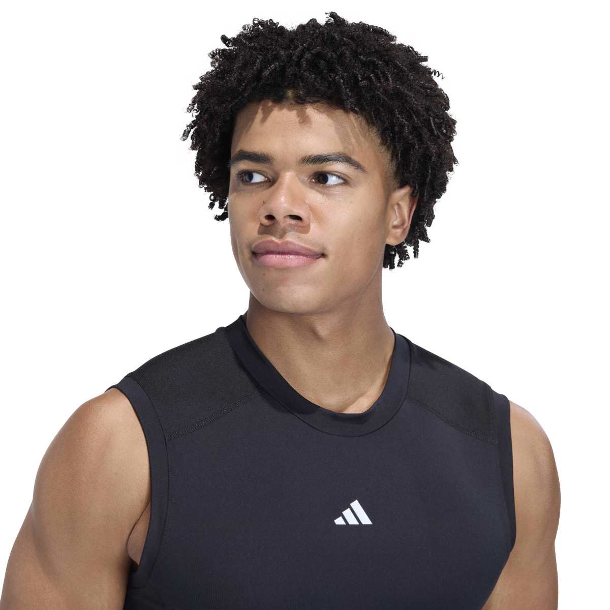 adidas Men's Techfit Sleeveless Tee (Tall)-7