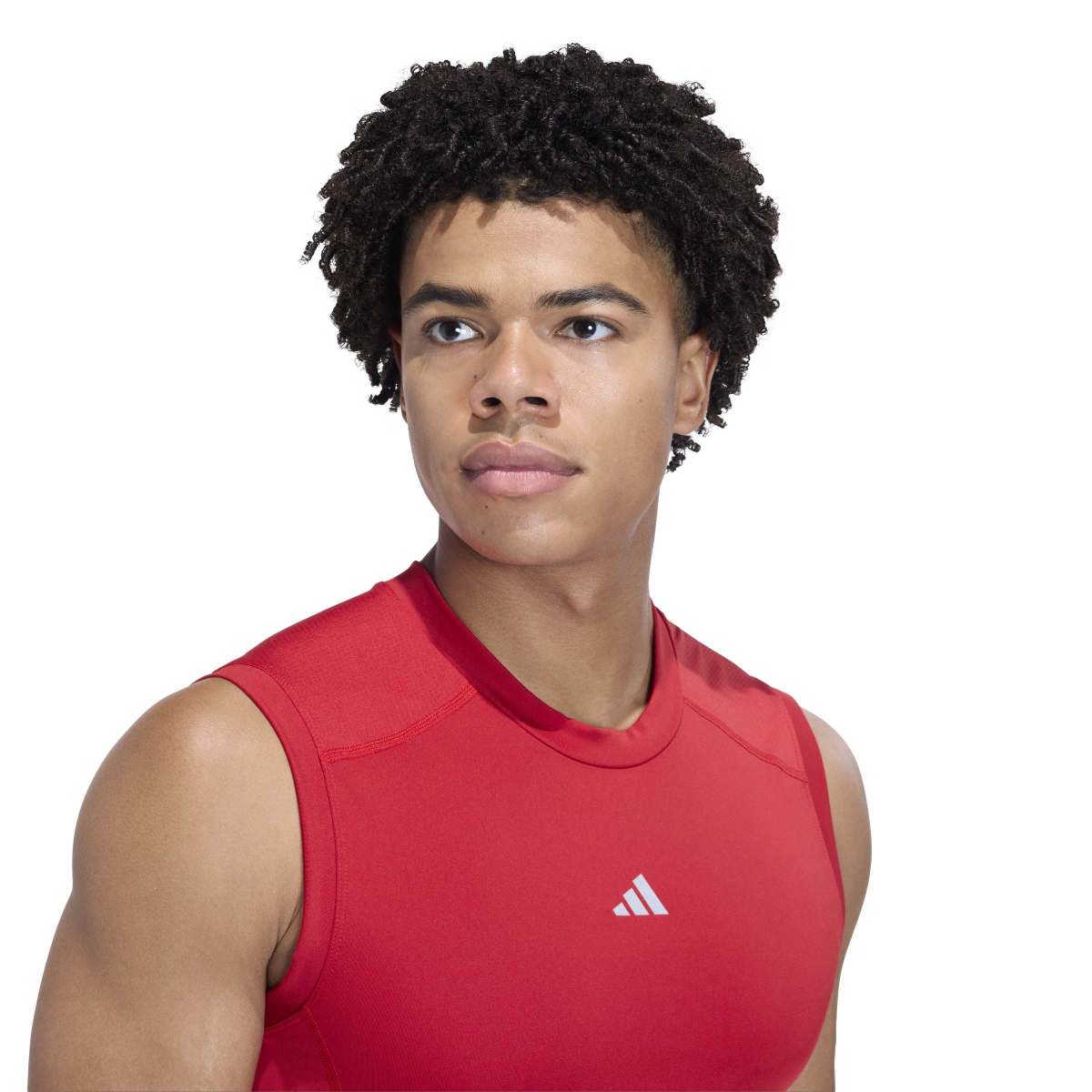 adidas Men's Techfit Sleeveless Tee (Tall)-7