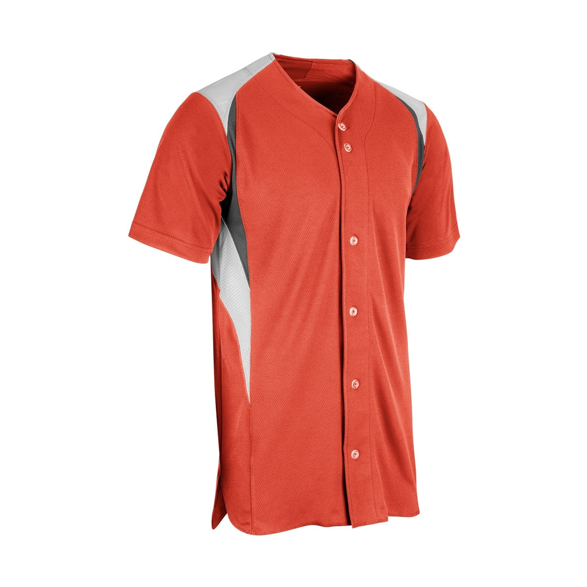 Champro Men's Bull Pen Full Button Baseball Jersey-1