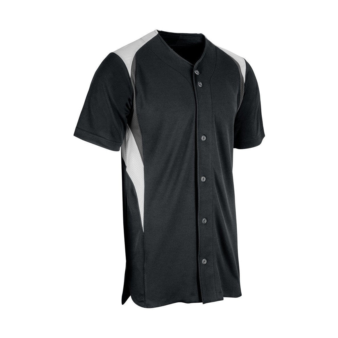 Champro Men's Bull Pen Full Button Baseball Jersey-1