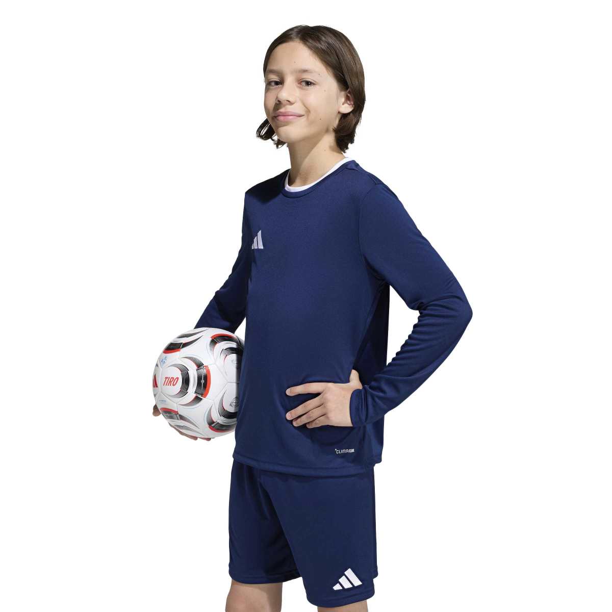 adidas Youth Entrada 26 Long Sleeve Soccer Jersey-3