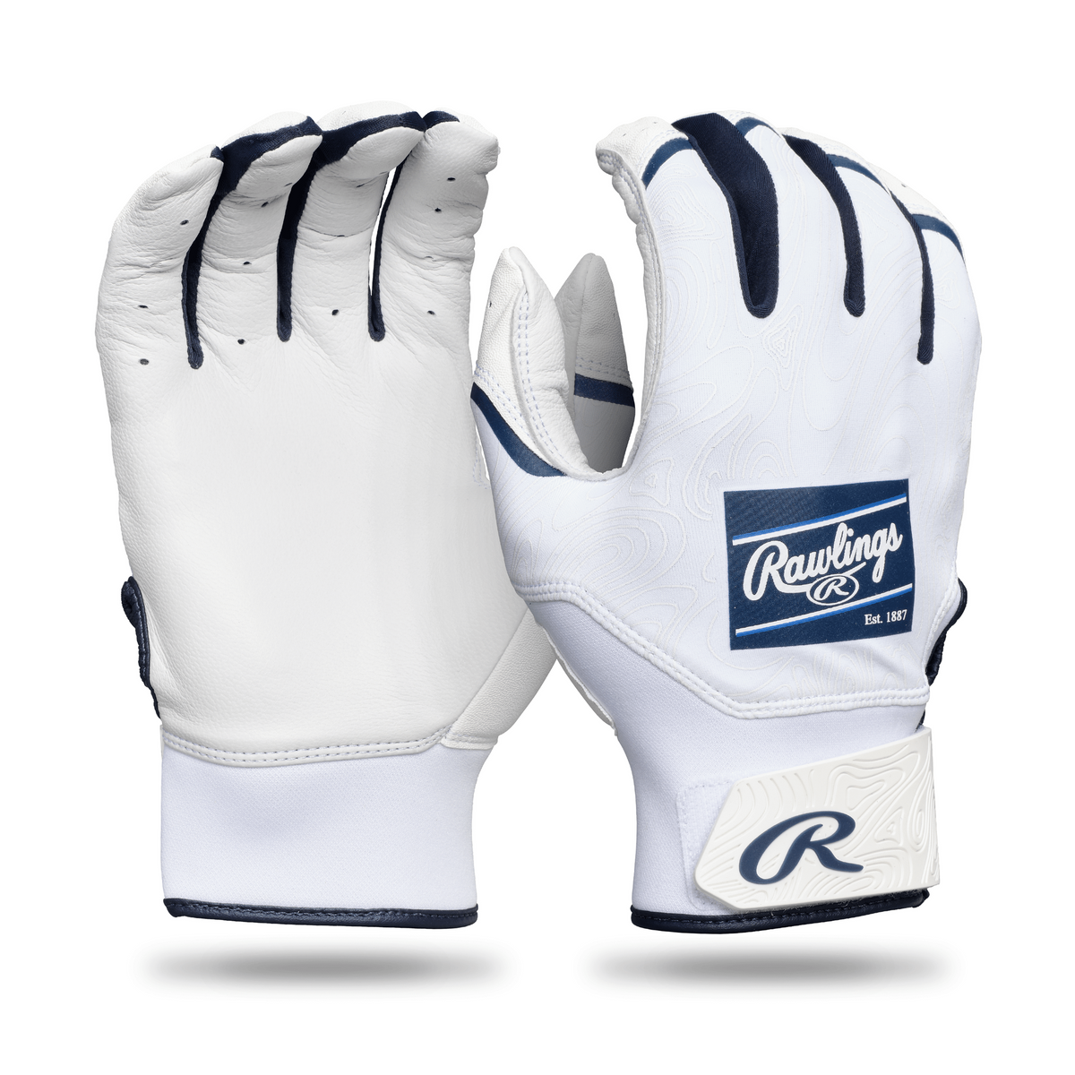 Rawlings Adult Clout Baseball Batting Gloves-1