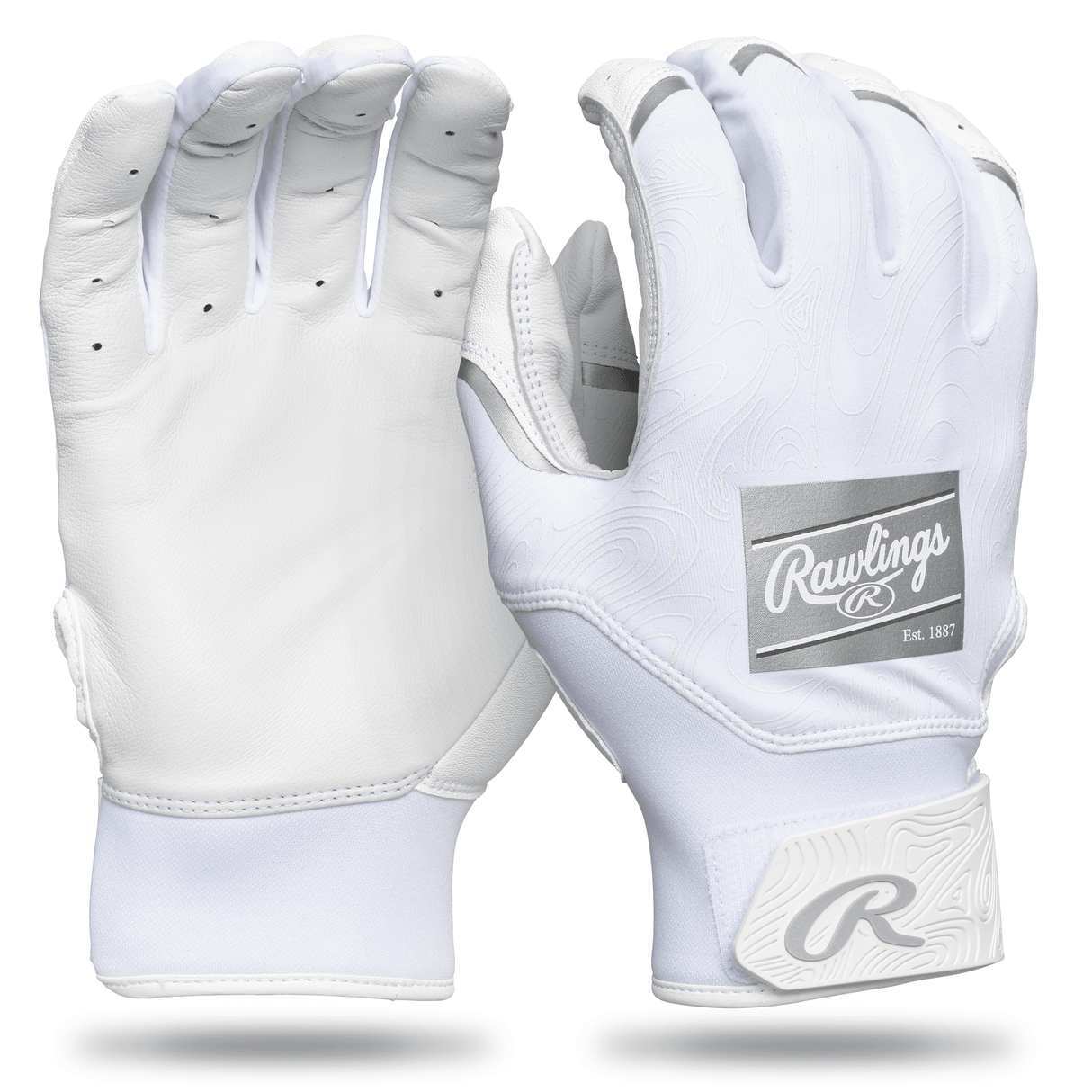 Rawlings Adult Clout Baseball Batting Gloves-1