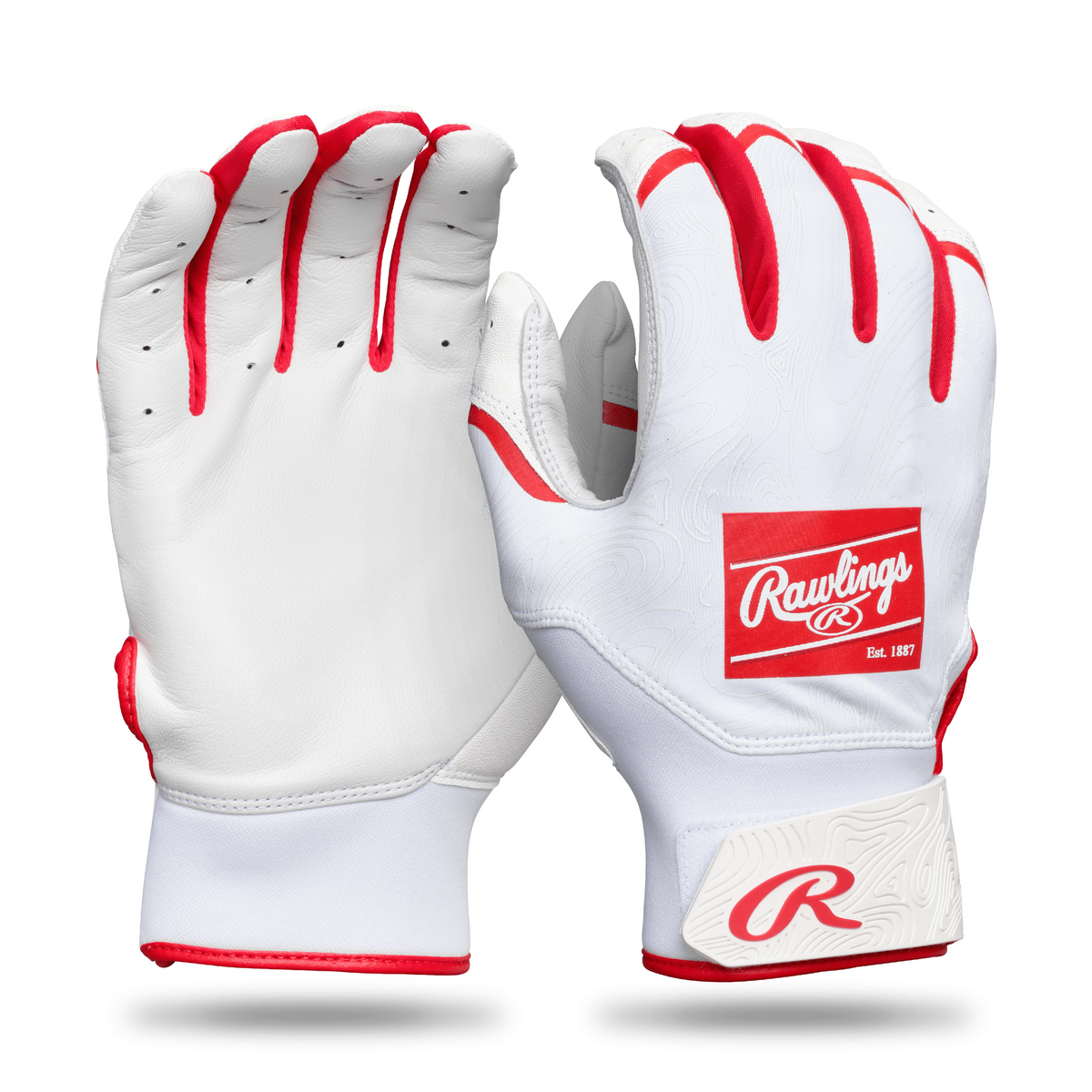 Rawlings Adult Clout Baseball Batting Gloves-1