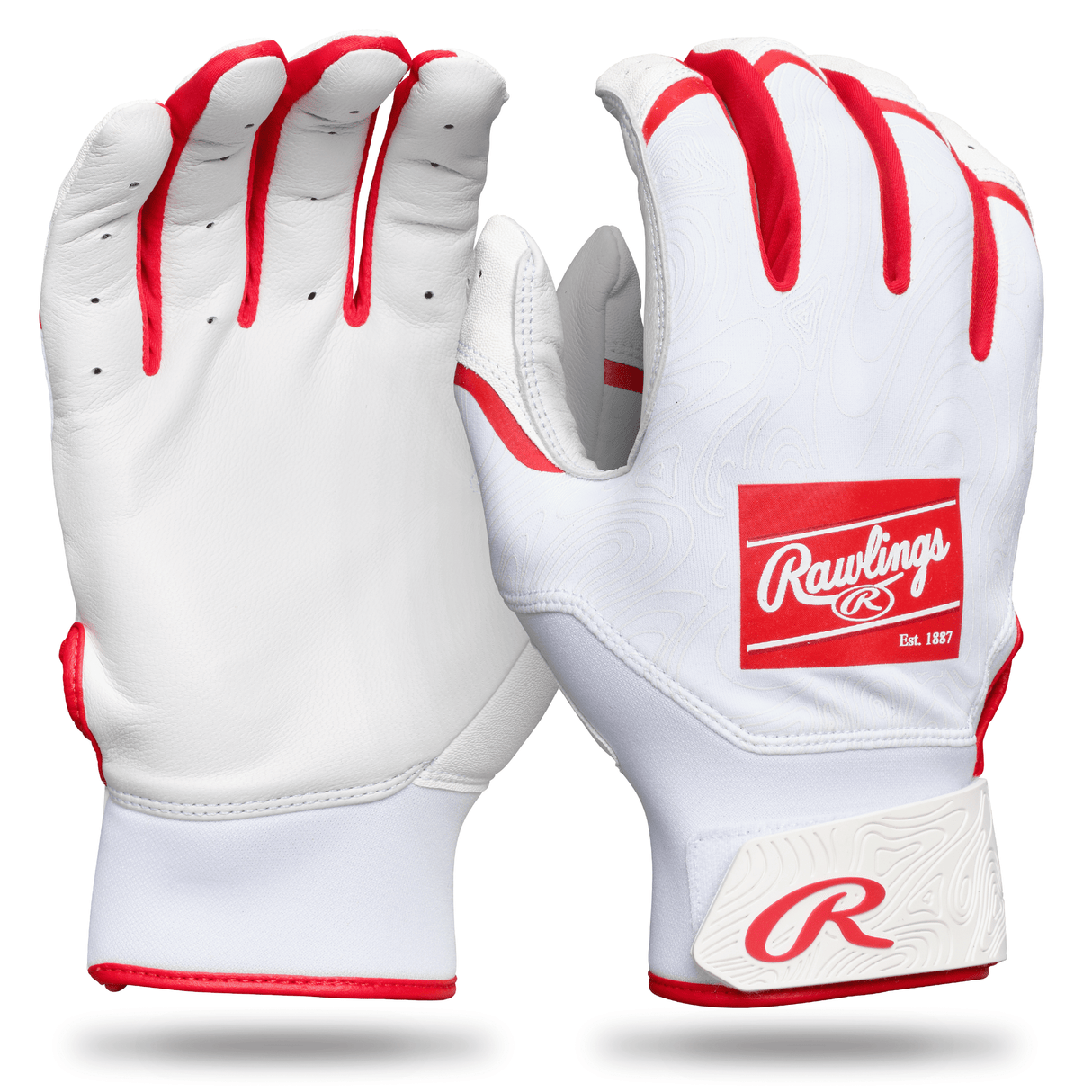 Rawlings Adult Clout Baseball Batting Gloves-1