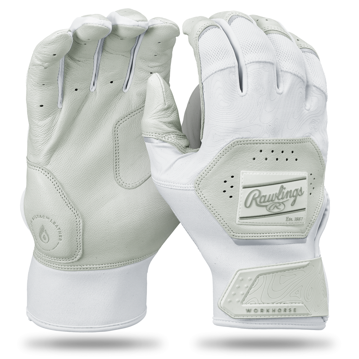 Rawlings Workhorse Youth Baseball Batting Gloves-1
