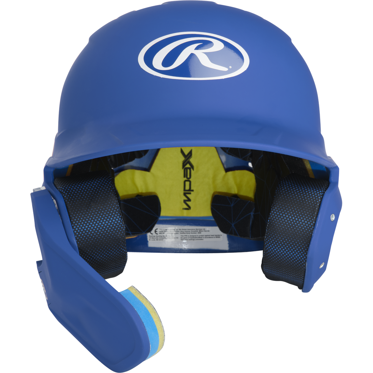Rawlings Senior 2022 Mach 1-tone Matte Baseball Batting Helmet with Jaw Pad-1