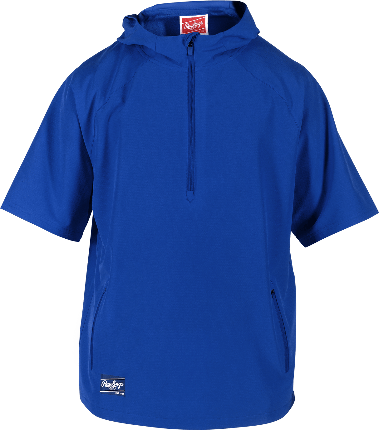 Rawlings Men's Colorsync Short Sleeve Hooded Jacket-1