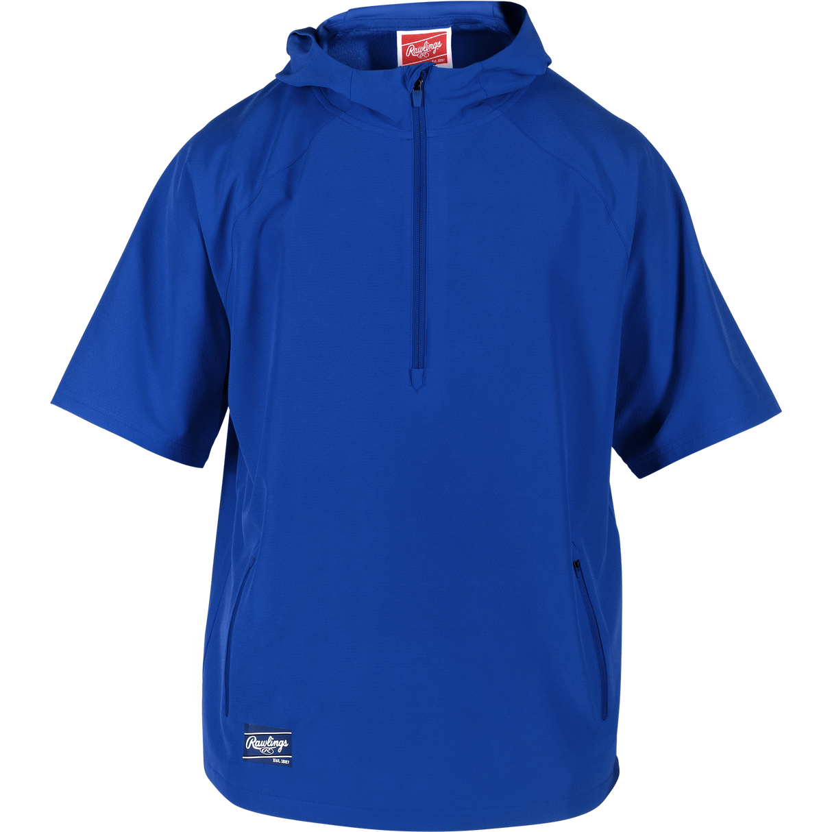 Rawlings Men's Colorsync Short Sleeve Hooded Jacket-1