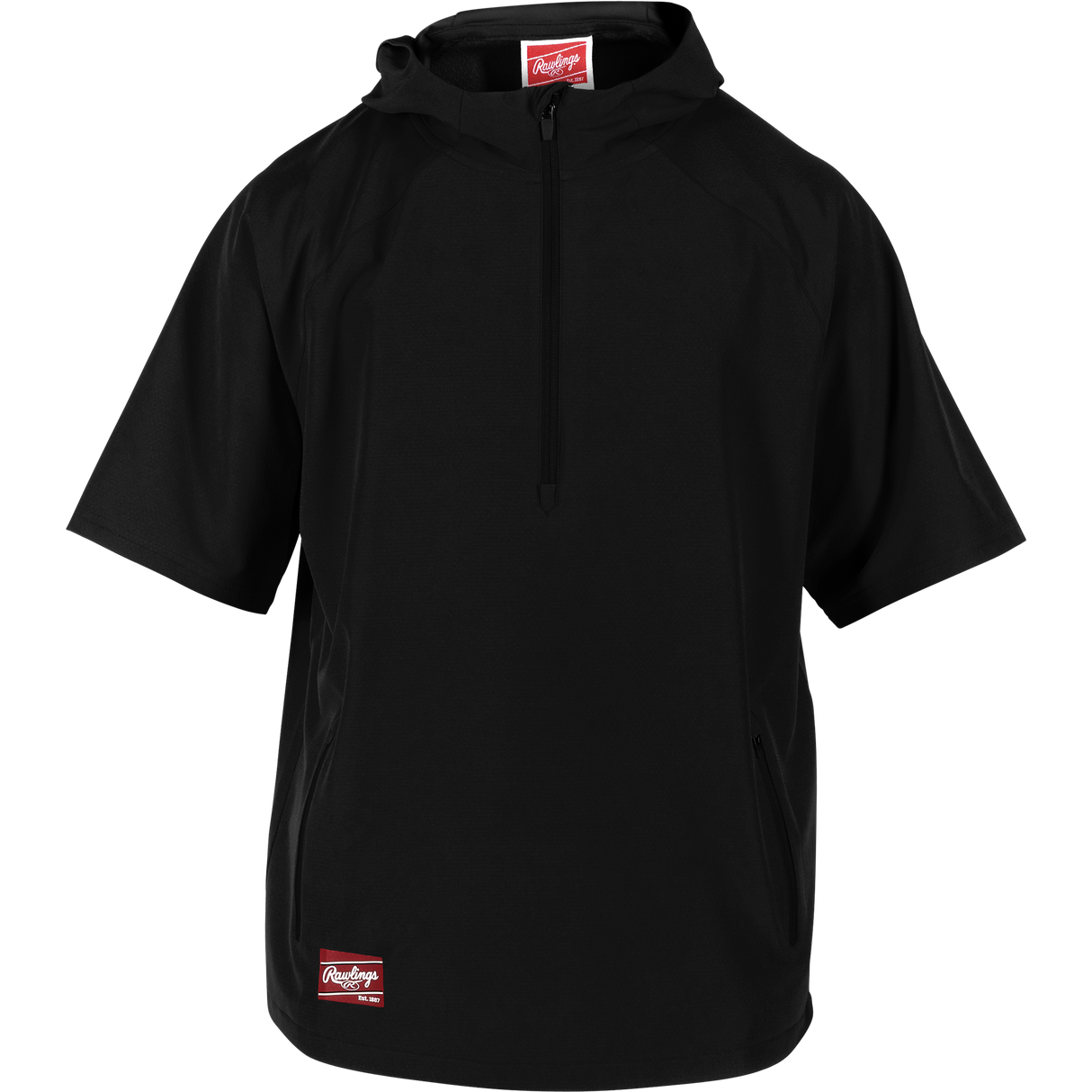 Rawlings Men's Colorsync Short Sleeve Hooded Jacket-1