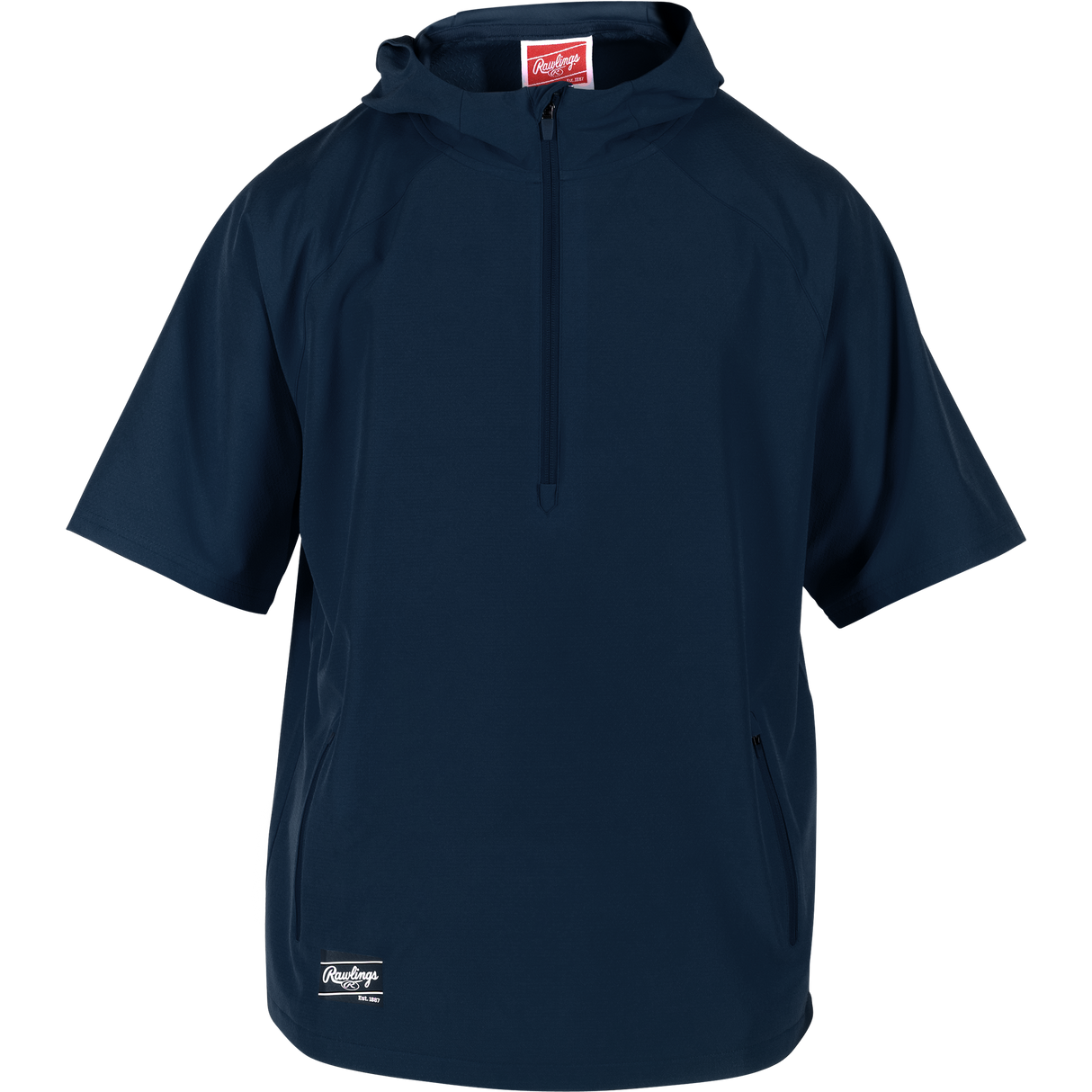 Rawlings Men's Colorsync Short Sleeve Hooded Jacket-1