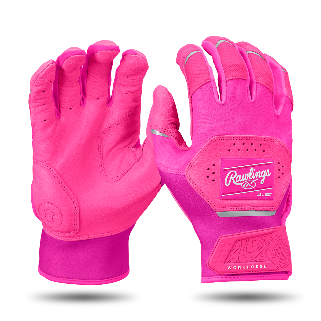 Rawlings Workhorse Baseball Batting Gloves-1