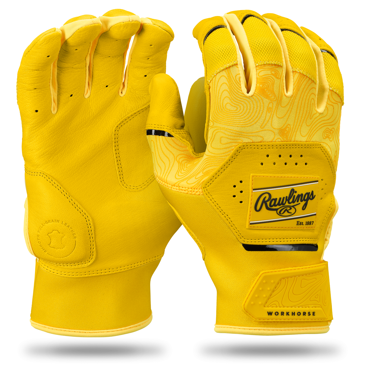 Rawlings Workhorse Baseball Batting Gloves-1