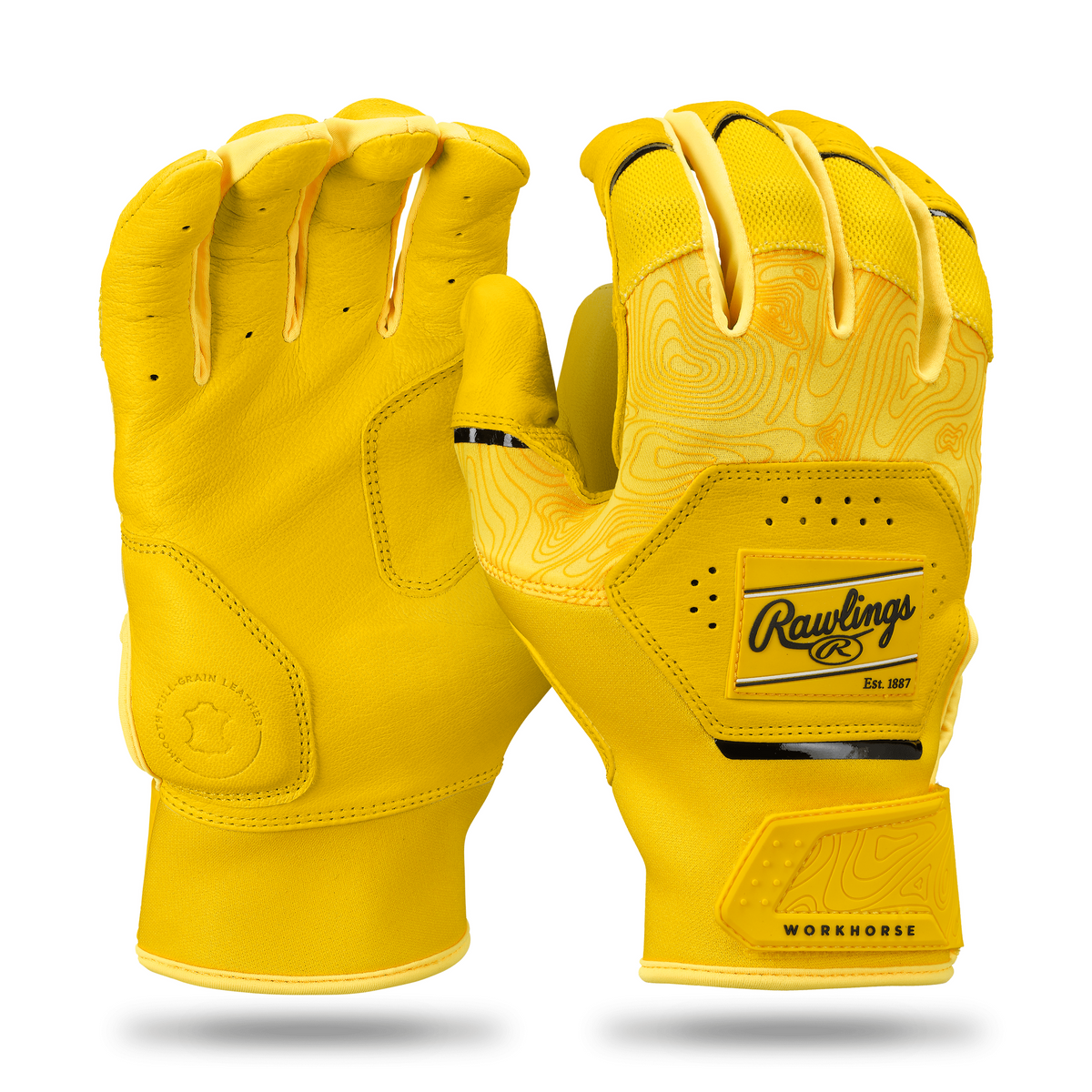 Rawlings Workhorse Baseball Batting Gloves-1
